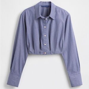 Gap Studio Poplin Crop shirt
